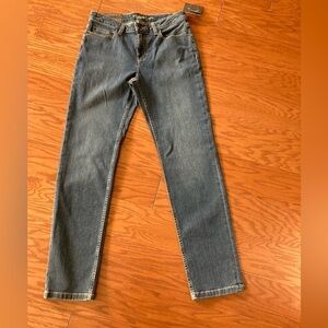 VINTAGE 90S LIZ CLAIBORNE JACKIE JEANS DARK WASH DENIM SIZE 6 NWT